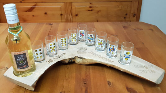 Jassturnier-Sieger-Gravur